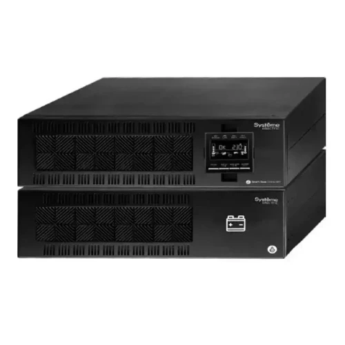 ИБП с двойным преобразованием Systeme Electric Smart-Save Online SRVSE10KRTXLI6U черный