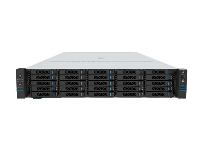 Сервер Inspur NF5280M6 Intel Xeon 2xGold 6338 - 2.0-3.2GHz/48Mb/32C/64T / 256Gb / no HDD (up to 25*2.5") / 1xHDModuleBackPlane 25SAS or 4U.2 2.5x25 Expander Broadcom / 1xRAID 9361-8i 1G 12Gbps / Intel X710 2*10Gb SFP+ onboard / OCP 3.0 / 1xRiser Left 3X16