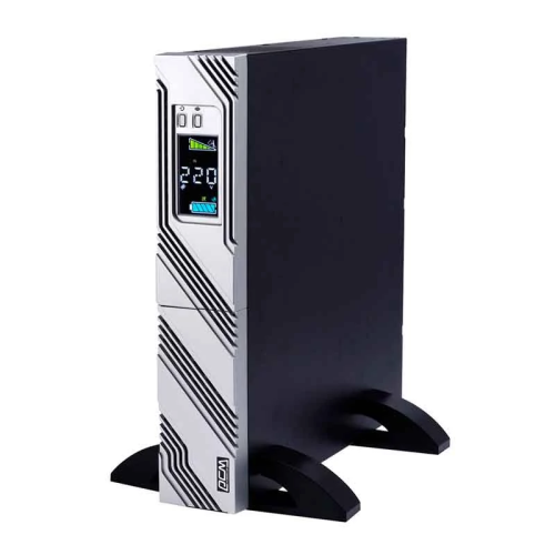 Интерактивный ИБП Powercom SMART RT SRT-2000A LCD черный