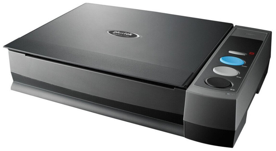 Сканер Plustek OpticBook 3800L черный