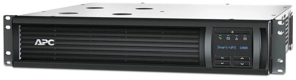 Интерактивный ИБП APC by Schneider Electric Smart-UPS SMT1000RMI2U черный